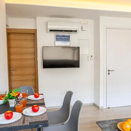 C-premium Apts 100m From And Centre Larnaca